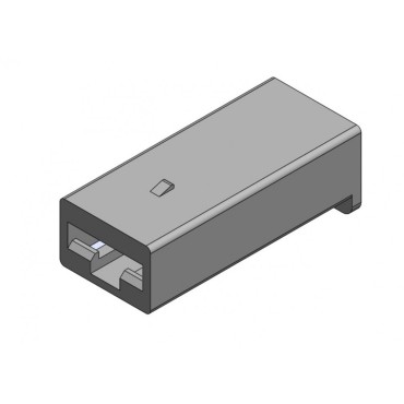 Колодка на нож 6,3мм тип 101, белая																																			